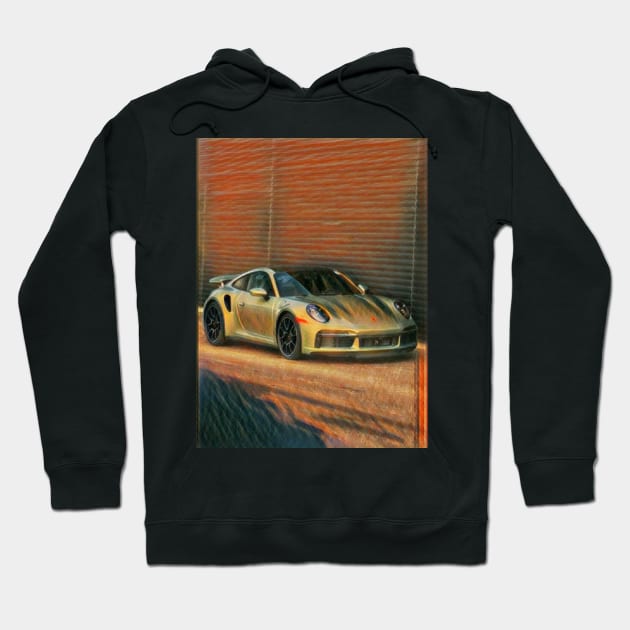 Porsche 911 Turbo S Hoodie by OrangeCars